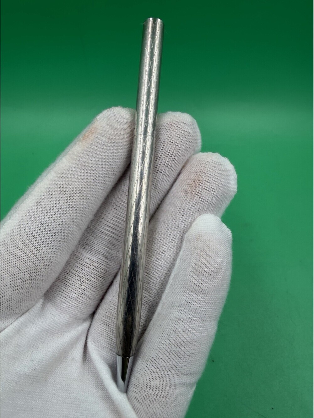 Vintage  CARTIER Sterling Silver Ballpoint Pen (needs New ink)